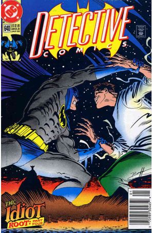 Detective Comics 640 (Newsstand) published by DC with cover art by Norm Breyfogle