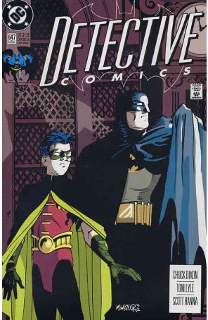 Detective Comics 647 published by DC with cover art by Matt Wagner