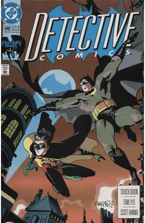 Detective Comics 648 published by DC with cover art by Matt Wagner