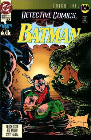 Detective Comics 660 (2nd) published by DC with cover art by Sam Kieth