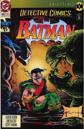 Detective Comics 660 published by DC with cover art by Sam Kieth
