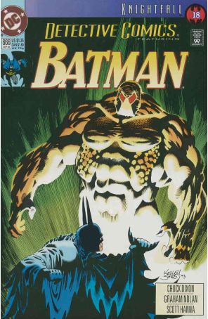 Detective Comics 666 published by DC with cover art by Kelley Jones