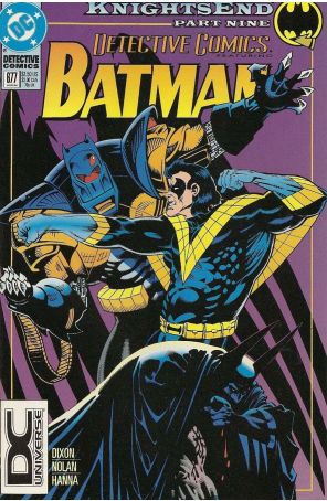 Detective Comics 677 (2nd) published by DC with cover art by Kelley Jones
