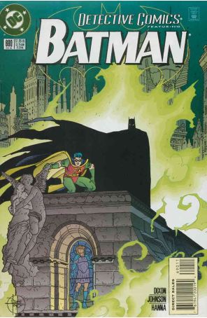 Detective Comics 690 published by DC with cover art by David Taylor