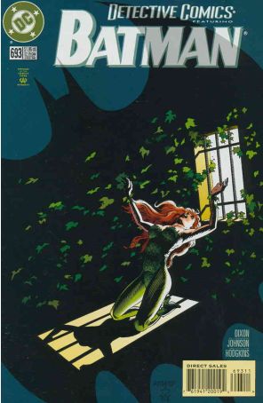 Detective Comics 693 published by DC with cover art by Brian Apthorp