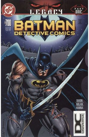 Detective Comics 700 (2nd) published by DC with cover art by Graham Nolan
