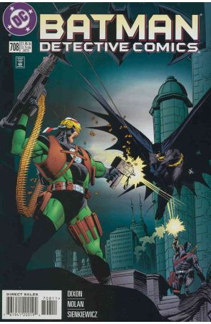 Detective Comics 708 published by DC with cover art by Lee Weeks