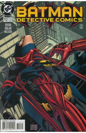 Detective Comics 712 published by DC with cover art by Graham Nolan
