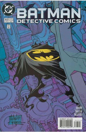 Detective Comics 717 published by DC with cover art by Graham Nolan