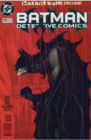Detective Comics 719 published by DC with cover art by Bill Sienkiewicz