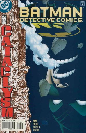 Detective Comics 720 published by DC with cover art by Graham Nolan