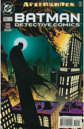 Detective Comics 722 published by DC with cover art by Brian Stelfreeze