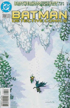 Detective Comics 723 published by DC with cover art by Rodolfo Damaggio