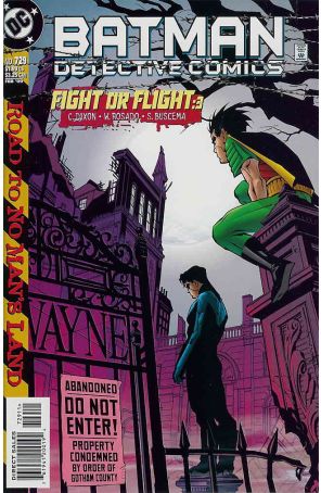 Detective Comics 729 published by DC with cover art by Brian Stelfreeze
