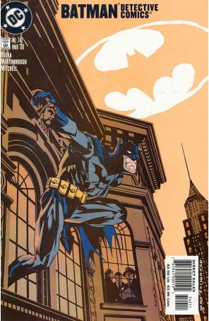 Detective Comics 742 published by DC with cover art by Brian Stelfreeze
