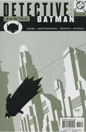 Detective Comics 745 published by DC with cover art by Dave Johnson