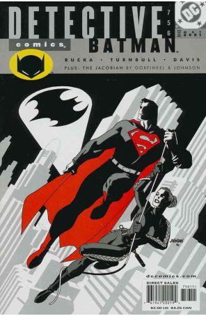Detective Comics 756 published by DC with cover art by Dave Johnson