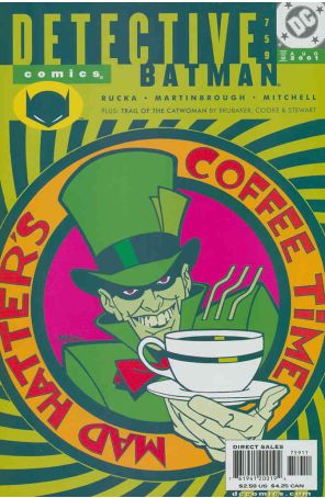 Detective Comics 759 published by DC with cover art by Dave Johnson