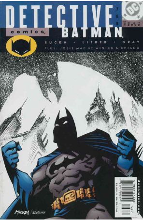 Detective Comics 768 published by DC with cover art by John McCrea