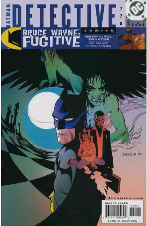 Detective Comics 770 published by DC with cover art by Andrew Robinson