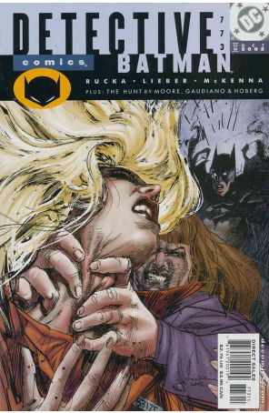 Detective Comics 773 published by DC with cover art by Bill Sienkiewicz
