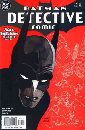Detective Comics 785 published by DC with cover art by Tim Sale