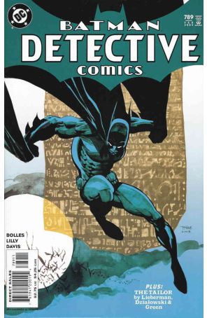 Detective Comics 789 published by DC with cover art by Tim Sale
