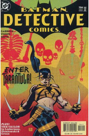 Detective Comics 794 published by DC with cover art by Tim Sale