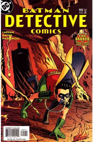 Detective Comics 802 published by DC with cover art by David Lapham