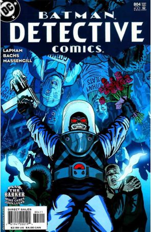 Detective Comics 804 published by DC with cover art by David Lapham