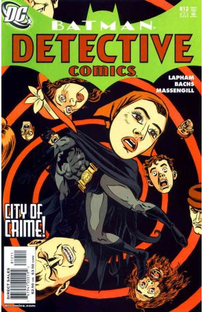 Detective Comics 812 published by DC with cover art by David Lapham