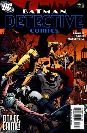 Detective Comics 814 published by DC with cover art by David Lapham