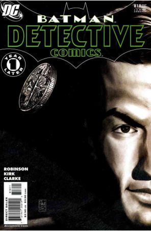 Detective Comics 818 published by DC with cover art by Simone Bianchi