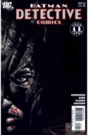 Detective Comics 819 published by DC with cover art by Simone Bianchi