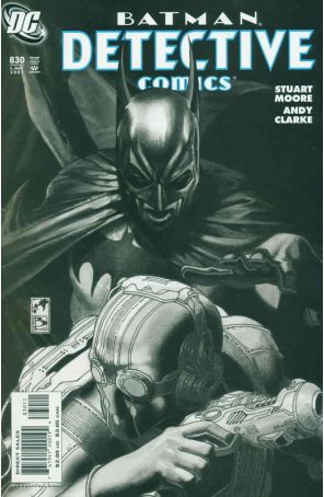 Detective Comics 830 published by DC with cover art by Simone Bianchi