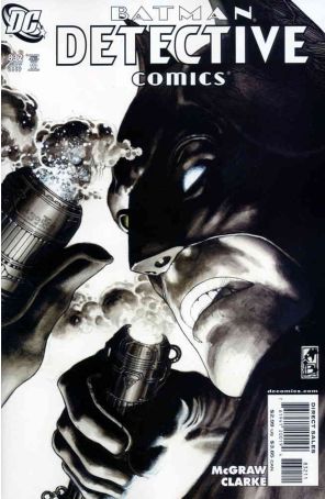 Detective Comics 832 published by DC with cover art by Simone Bianchi