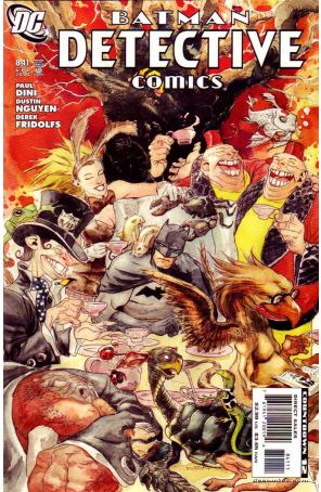 Detective Comics 841 published by DC with cover art by Dustin Nguyen