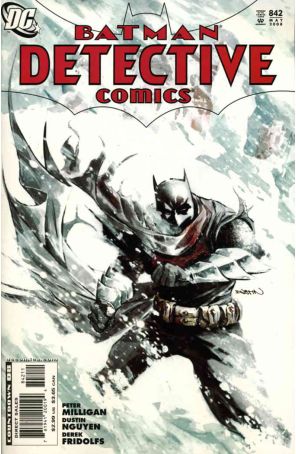 Detective Comics 842 published by DC with cover art by Dustin Nguyen