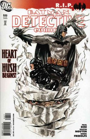 Detective Comics 846 published by DC with cover art by Dustin Nguyen