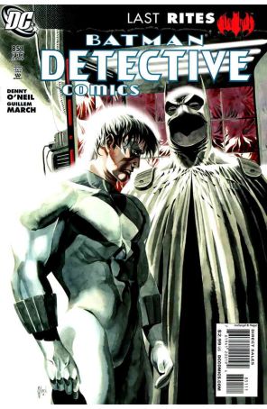 Detective Comics 851 published by DC with cover art by Guillem March