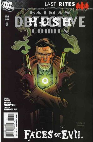 Detective Comics 852 published by DC with cover art by Andrew Robinson