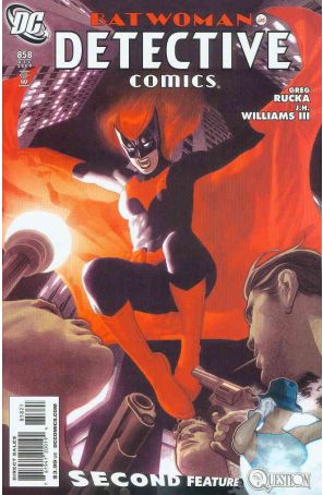 Detective Comics 858A published by DC with cover art by Adam Hughes