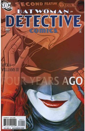Detective Comics 860 published by DC with cover art by J.H. Williams III