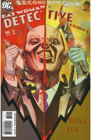 Detective Comics 862 published by DC with cover art by J.H. Williams III