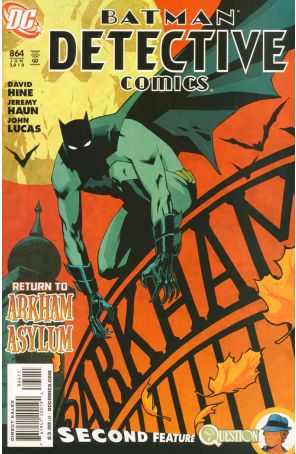 Detective Comics 864 published by DC with cover art by Cliff Chang