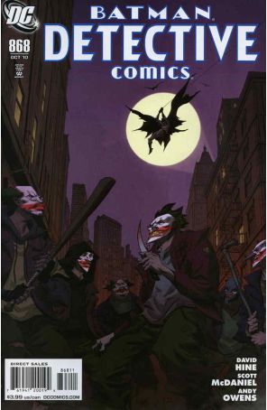 Detective Comics 868 published by DC with cover art by Peter Nguyen