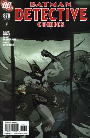 Detective Comics 870 published by DC with cover art by Peter Nguyen