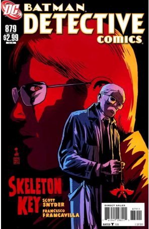 Detective Comics 879 published by DC with cover art by Francesco Francavilla