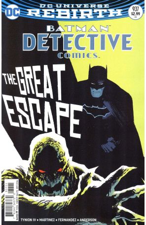 Detective Comics 937A published by DC with cover art by Rafael Albuquerque