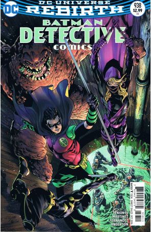 Detective Comics 938 published by DC with cover art by Alvaro Martinez